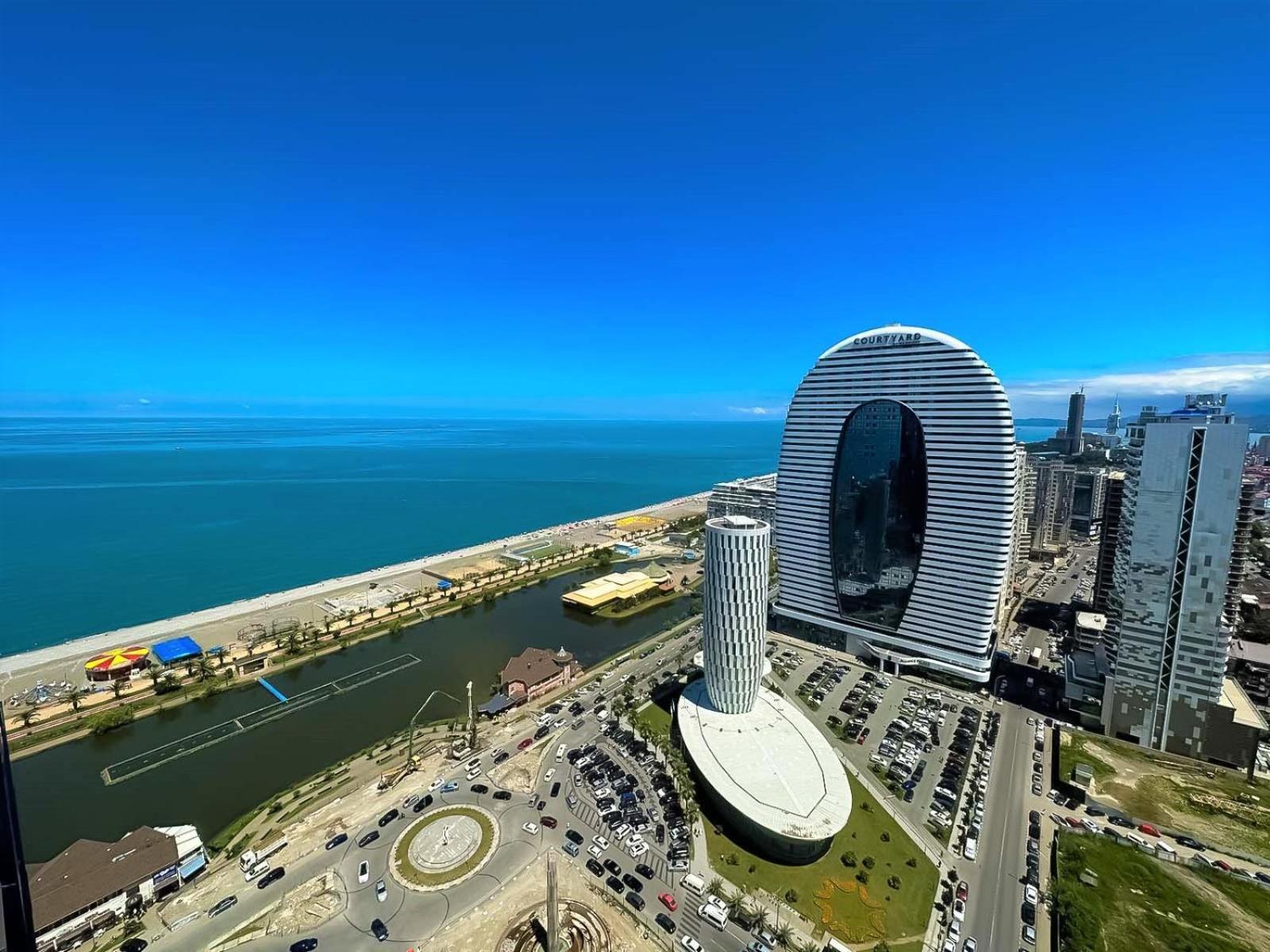 Elegance Sea View Aparthotel In Orbi City باتومي المظهر الخارجي الصورة